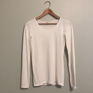 Basic White Long Sleeve Made with Bamboo